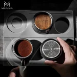 لولر قهوه موونا مدل گرویتی چوبی 58mm - Image 2