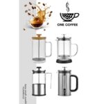 فرنچ پرس وان کافی مدل BV185-350 (سایز ۳۵۰ میلی‌لیتر) - Image 7