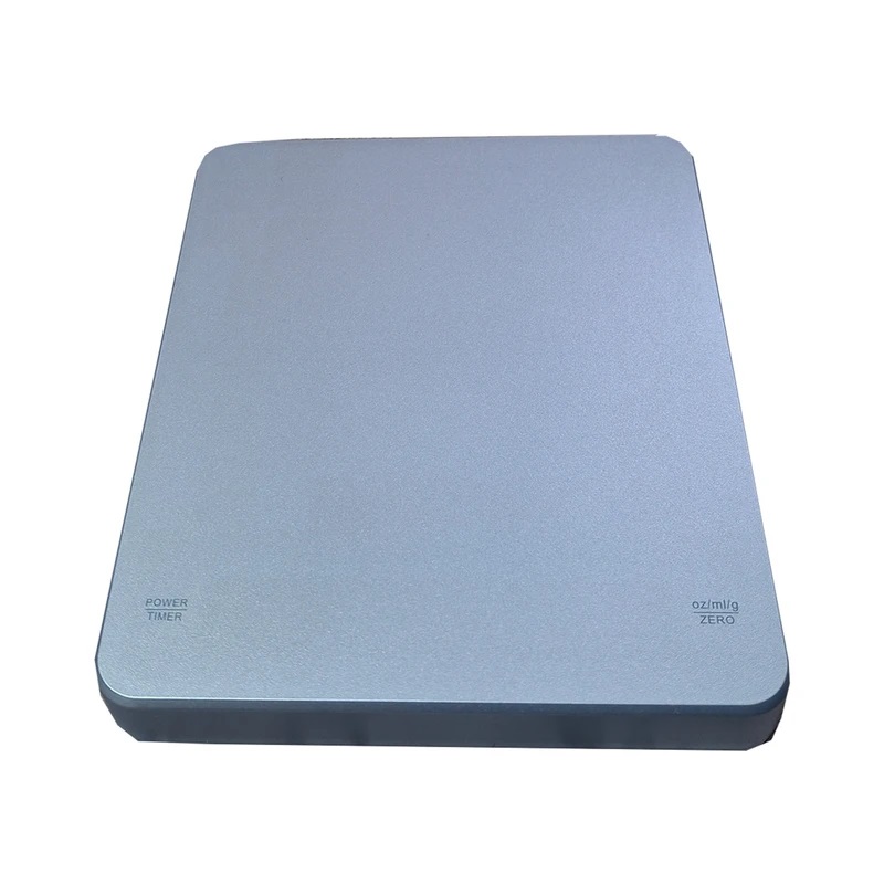 ترازو دیجیتال لمسی USB نقره آبی 02 ترازو دیجیتال لمسی USB نقره آبی Scale - Image 1