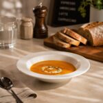 بشقاب گود چینی وان کافی سفید 3 عددی - Image 6