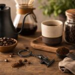 جاکلیدی (جاسوئیچی) طرح آسیاب قهوه 1 مشکی - Image 4