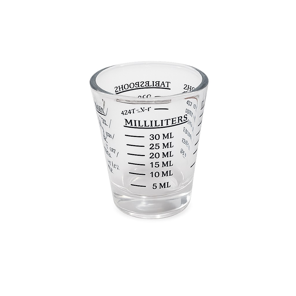 شات مدرج ) BP_128 ) 02 شات مدرج سایز 30 میلی لیتر - Image 1