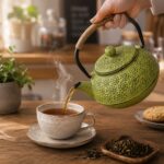 قوری چدنی طرح 1-5 سایز 800 میلی‌لیتری - Image 4